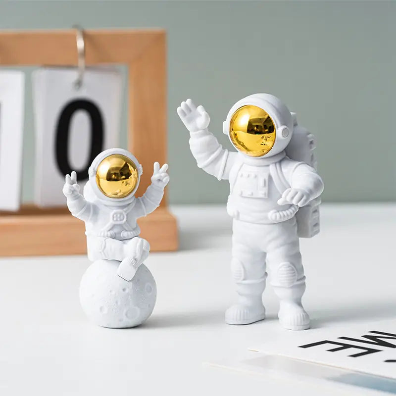 Astronaut & Moon Home Decor