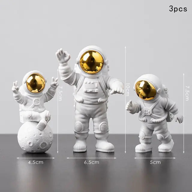 Astronaut & Moon Home Decor