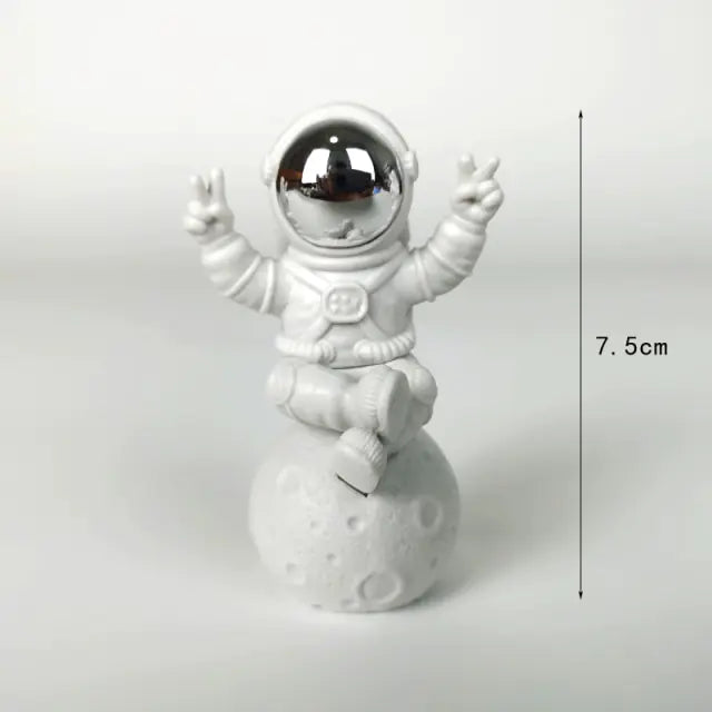 Astronaut & Moon Home Decor