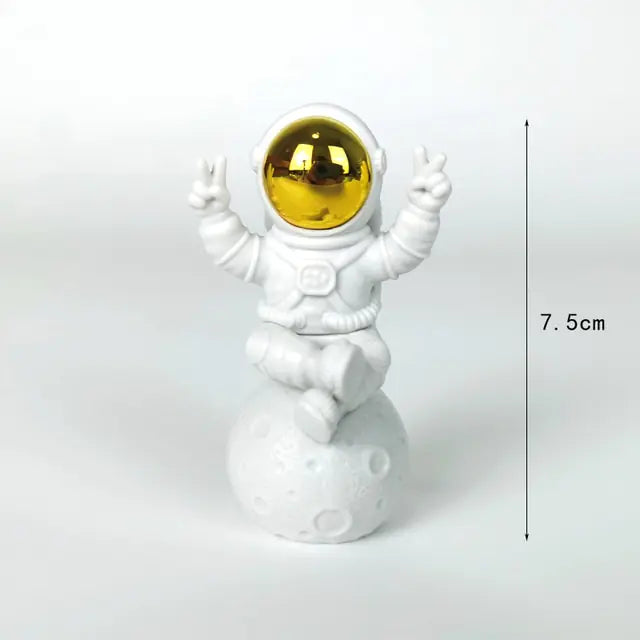 Astronaut & Moon Home Decor