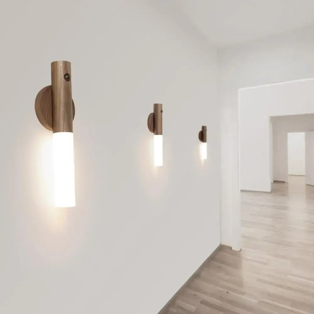 Rechargeable Wooden LED