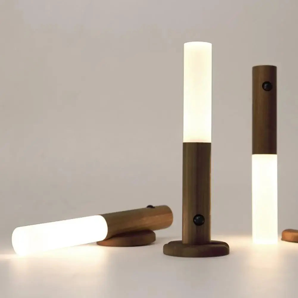 Rechargeable Wooden LED